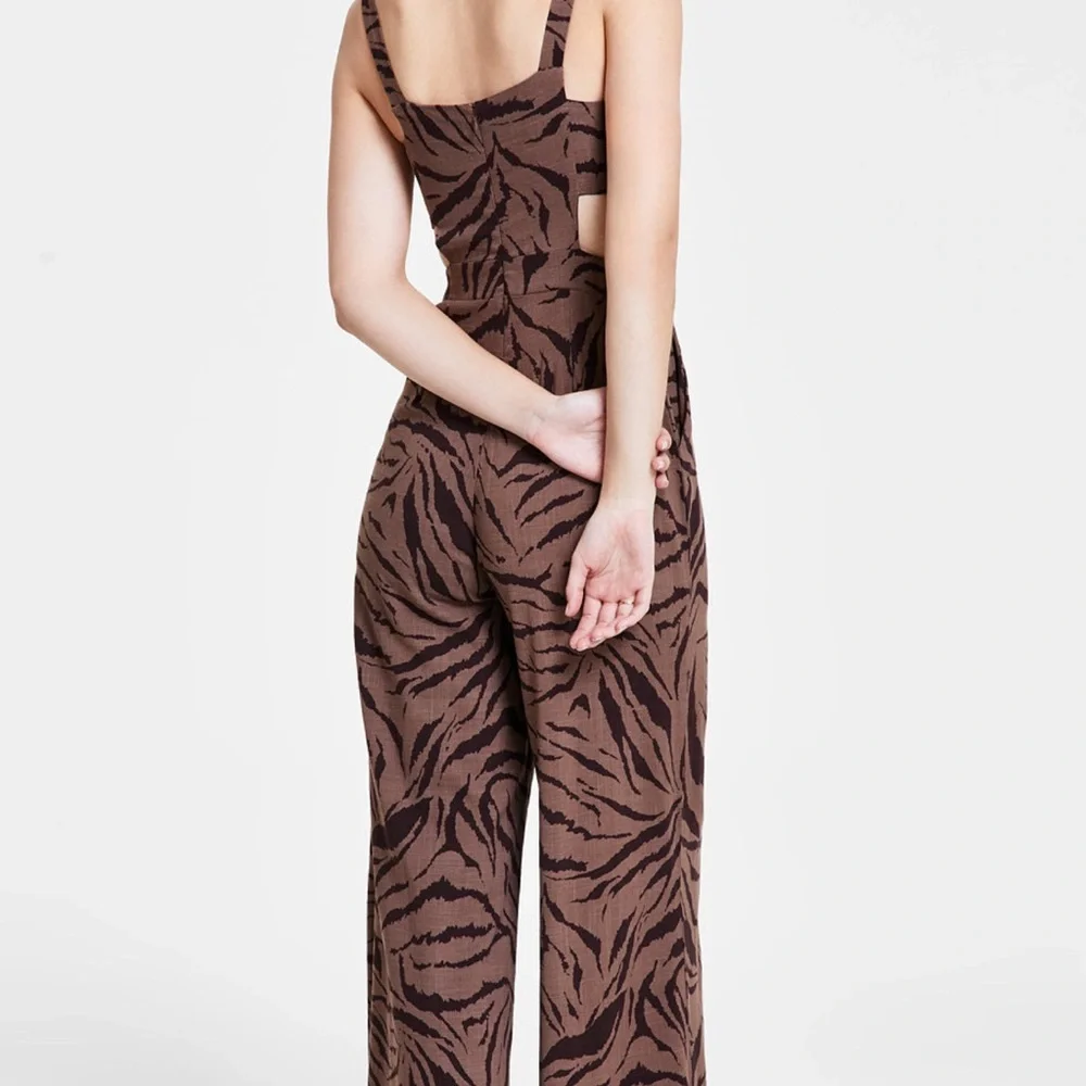 Bar III Wild Patterned Jumpsuit. Almost brand new-only worn once! - Picture 5 of 5